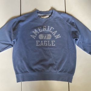 American Eagle Sweatshirt, Size S, Blue